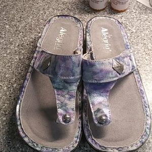 Alegria sandals.